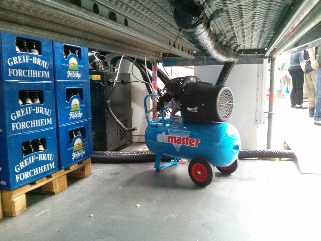 Air Compressor for Foreign Beer