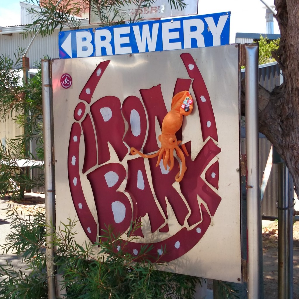 Ironbark Brewery - Sign with Colin