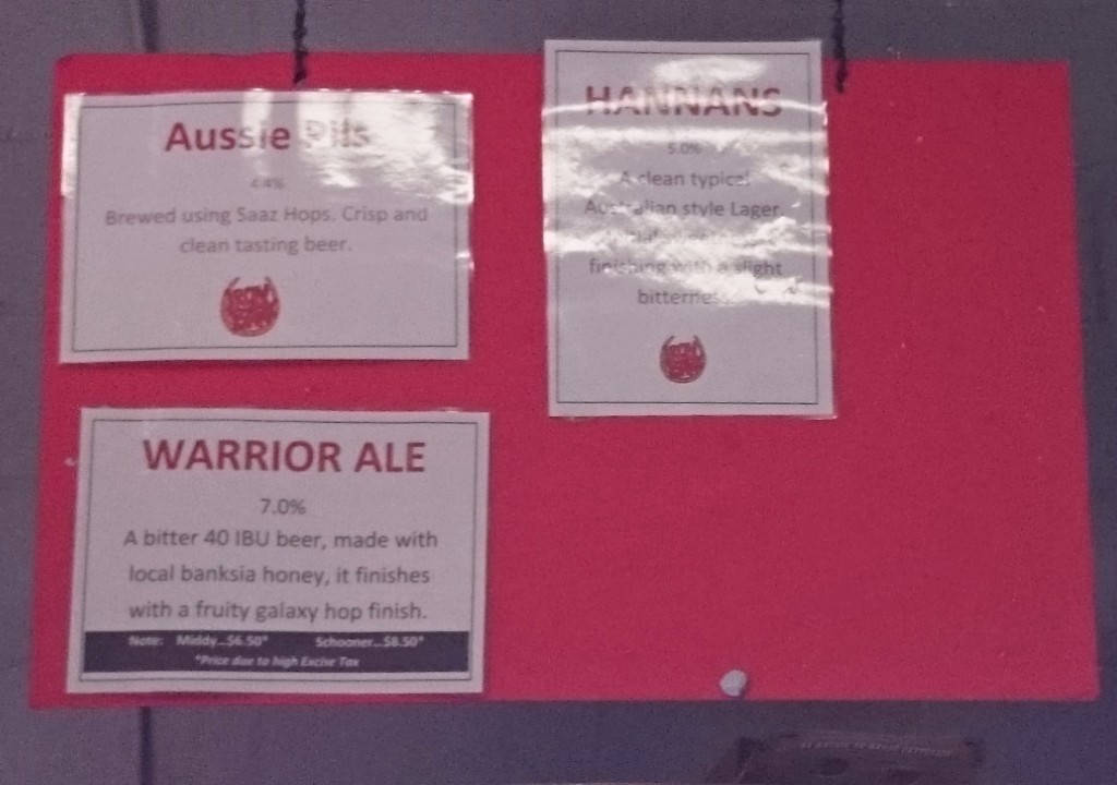 Ironbark Brewery - Beer Info (1)