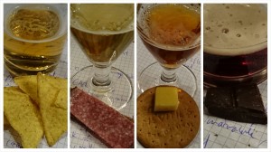 Beers with food
